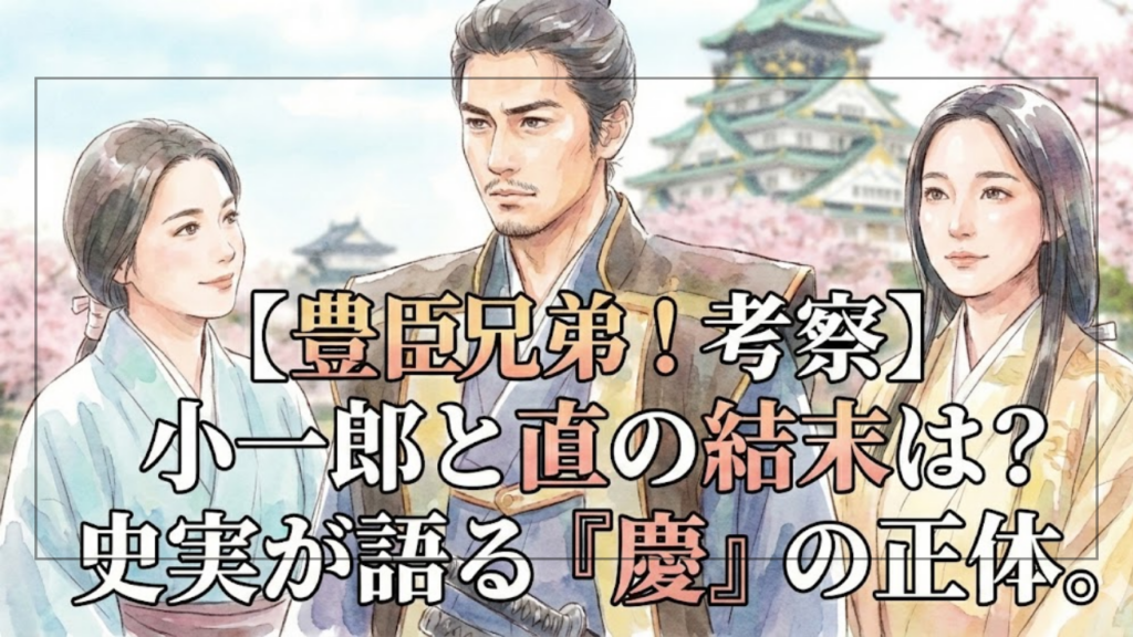 【豊臣兄弟！】小一郎(秀長)の妻は誰？幼馴染の直と正妻の慶の史実は？結婚相手を徹底調査
