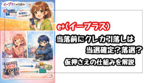 イープラスで当落前にクレカ引き落とし通知は当選確定?落選?仮押さえの仕組みを解説